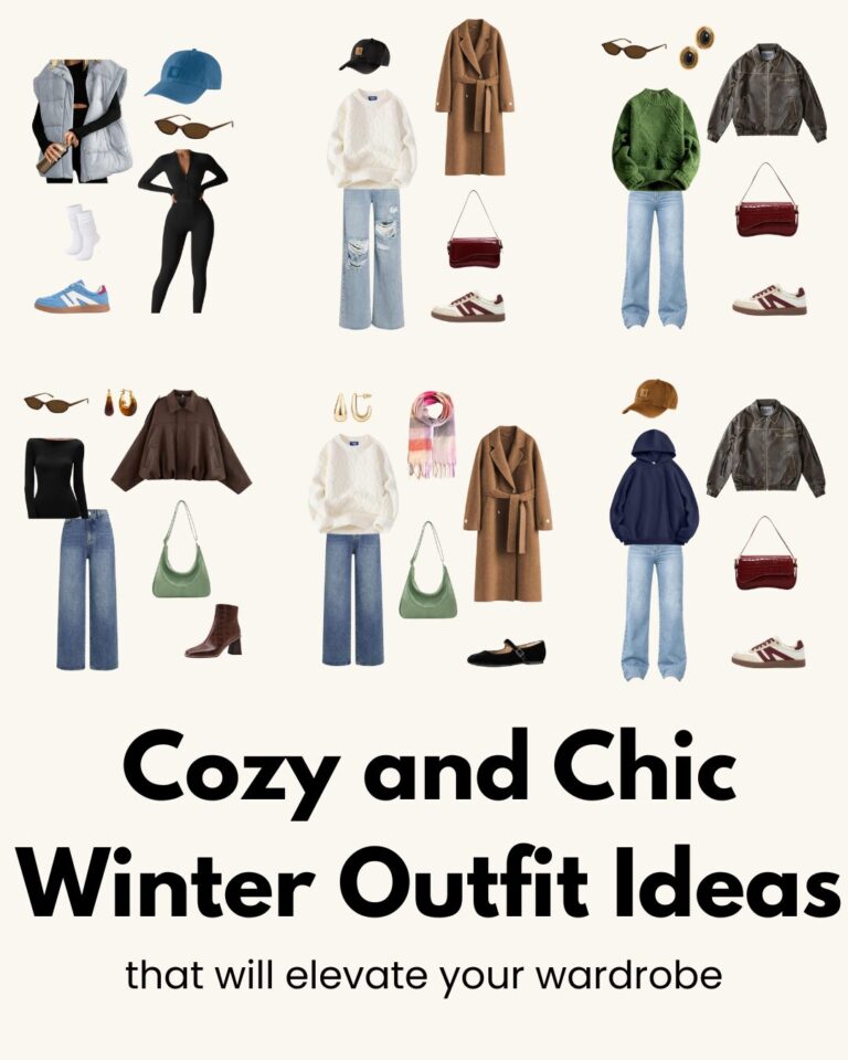 Comfortable and Chic Winter Outfit Inspo